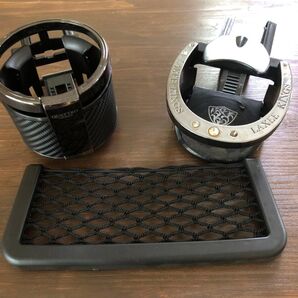 【昭和レトロ】ドリンクフォルダー2個&ネットフォルダーセット