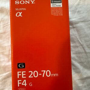 【新品未使用】SONY FE20-70mm F4 G
