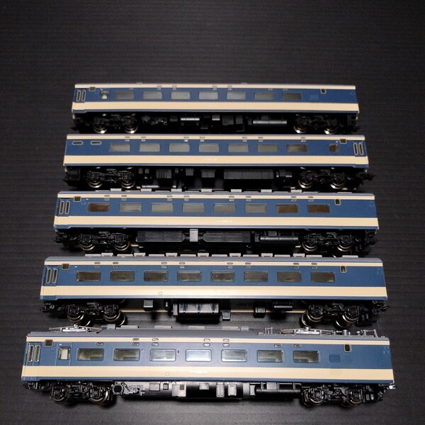 ● TOMIX「582系・583系 中間車 5両」※動作未確認 旧 トミックス 2985 2987 2989 8908 8909 客車 モハネ