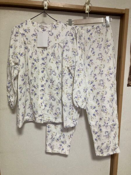 (新品)レディース婦人長袖裏起毛パジャマLP
