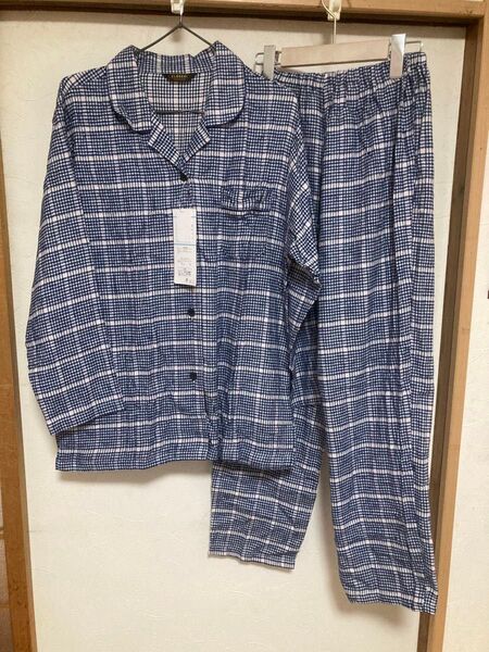 (新品)婦人紳士日本製長袖パジャマL