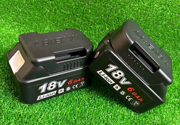 《2個セット》マキタ 18v 互換バッテリー bl1860b 新セル採用 頑丈なカバー付き 保証あり 新品/未開封
