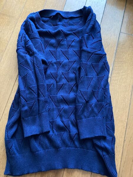 フェリシモ 透かし編みトップス
