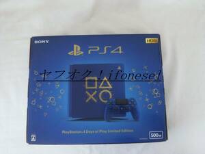 PS4 PlayStation 4 Days of Play Limited Edition CUH-2100ABZN 青 ブルー メーカー生産終了　新品　未使用　未開封