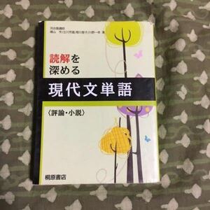 【河合塾講師】現代文単語　桐原書店　定価885円