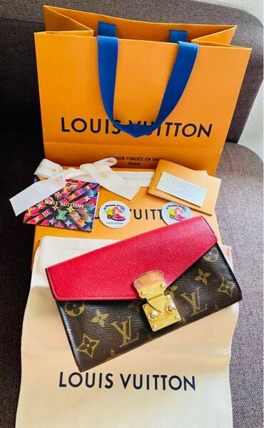 美品 LV モノグラム ポルトフォイユ パラス 長財布.価格:174,500円