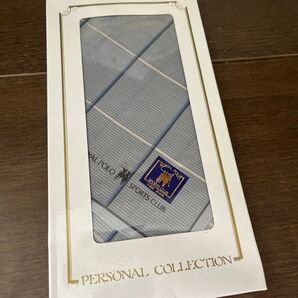 メンズ 新品未使用 箱入りハンカチ