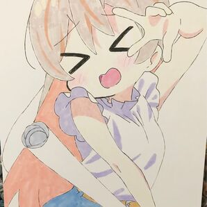 手描きイラスト 緒山まひろ22