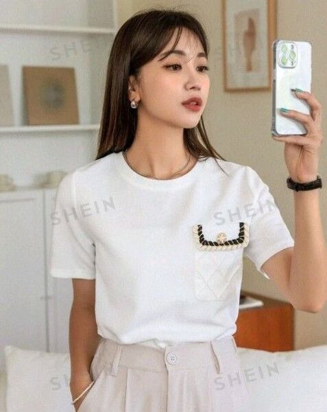DAZY ポケット付きtシャツ