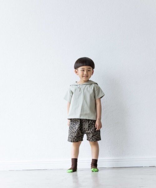 定価3190円 100〜110サイズ ローリーズファームキッズ デッキショーツ ショートパンツ ハーフパンツ 短パン