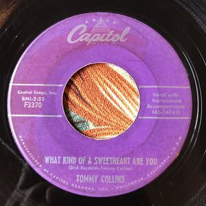 Tommy Collins Wait A Little Longer / What Kind Of A Sweetheart Are You 1956 US Original 7inch Hillbilly ロカビリー