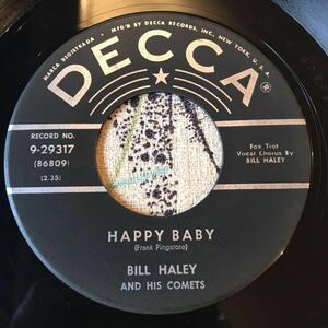 BILL HALEY AND HIS COMETS US Original 7inch HAPPY BABY ロカビリー