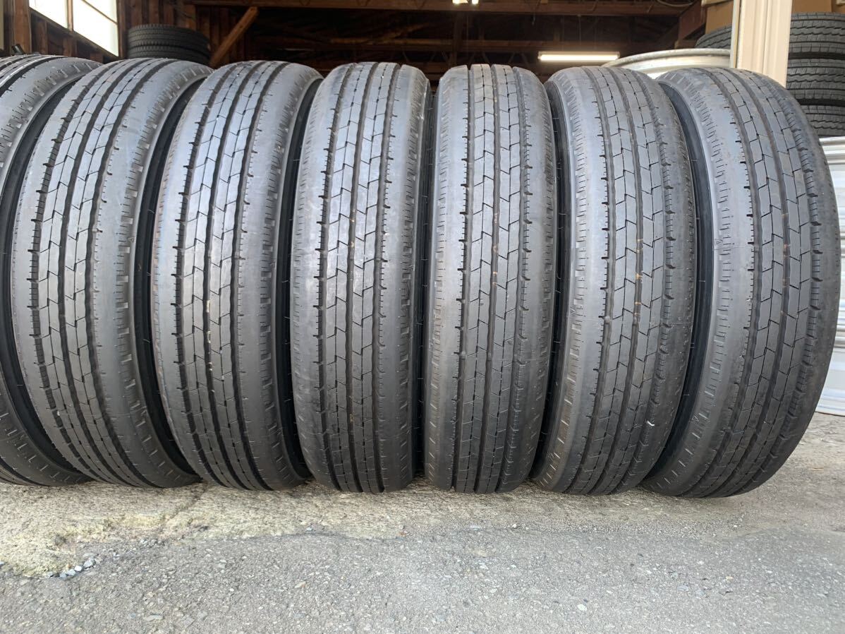 新車外し 夏タイヤ6本 DUNLOP エナセーブ SPLT50A 205/85R16 117/115N LT 2023年