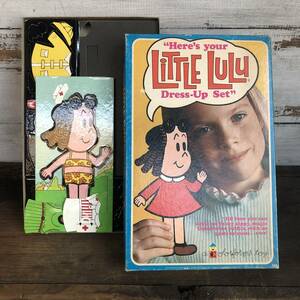 即決 1974 LiTTLE LULu リトルルル ヴィンテージ ドレスアップセット 70s / 検 着せ替え 紙人形