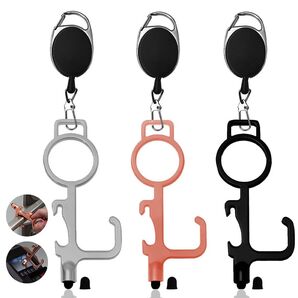 ノータッチ ドアオープナー 非接触 キーホルダー 使い用途多数