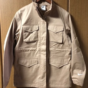 【 NIKE 】 ナイキ メンズ ミリタリー ジャケット マウンテン M ベージュ ブルゾン アウター