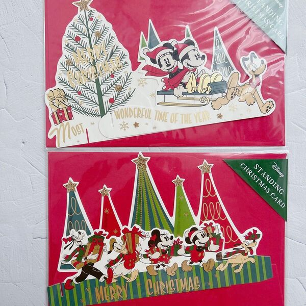 Disney ディズニー クリスマスカード グリーティングカード