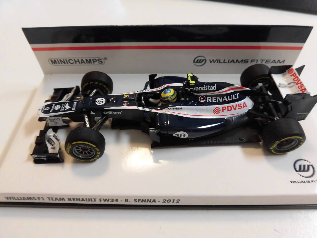 Williams Senna FW16 1:43 ブルーノ セナ直筆サイン入り - メルカリ