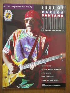 [ иностранная книга ]Best of Carlos Santana CD есть английский язык 1996 год / Santana / гитара * оценка 