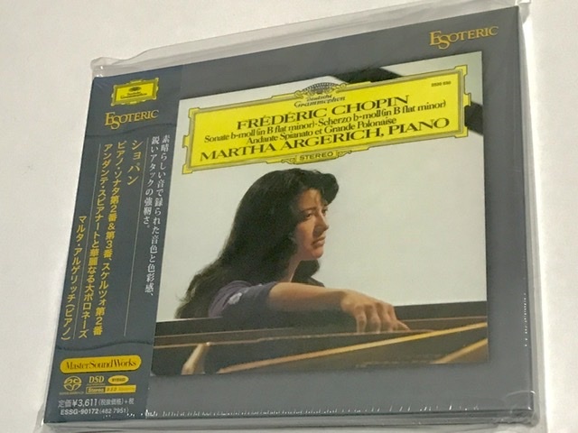 ESOTERIC SACD ESSG-90172 アルゲリッチ ショパン Yahoo!オークション -「esoteric アルゲリッチ ショパン」の落札