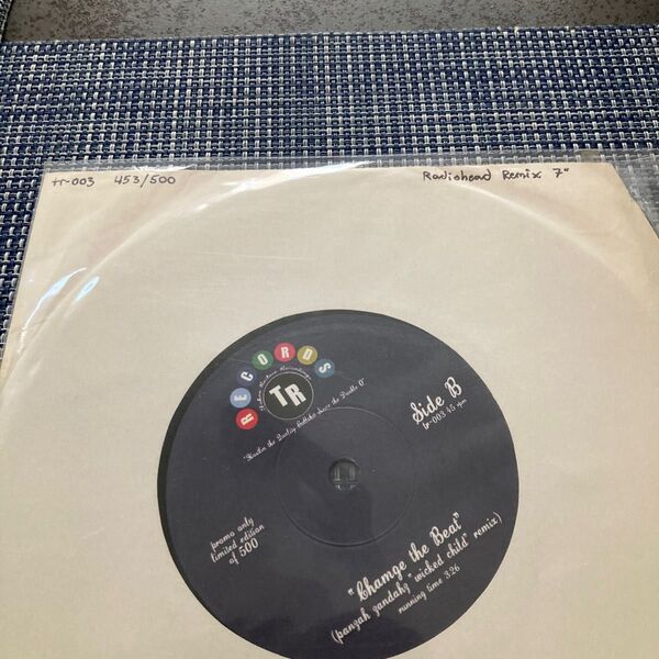 7INCH レコード Panzah Zandahz Daytona 500 / Change The Beat