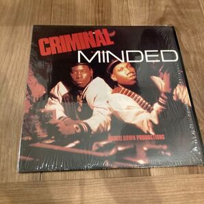 12INCH レコード CRIMINAL MINDED/BOOGIE DOWN PRODUCTIONS
