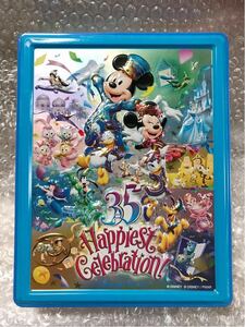 ディズニー35周年 お菓子の空き缶 ディズニー ディズニーランド 35周年 Happiest Celebration! 35th 