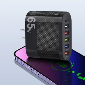 【訳あり特価】PD20w★急速充電器6ポート★iPhone★Android★1年保証★クーポン消化