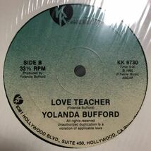 Yoland Bufford / Hey Boy / Love Teacher ミッド、スロー フィメールボーカル 1990年産 人気のグラデ盤 KON-KORD RECORDS ブラコン njs_画像2