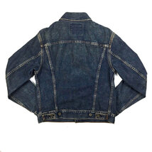 即決★リーバイス 70504-00★メンズ38 デニムジャケット Levis 日本製 USED LOOK 加工 90s 70504 ジージャン Gジャン アメカジ_画像2