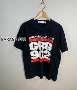 ■GARAGE 902■www.hakuba902.com ラバープリントTシャツ: M☆BH-498