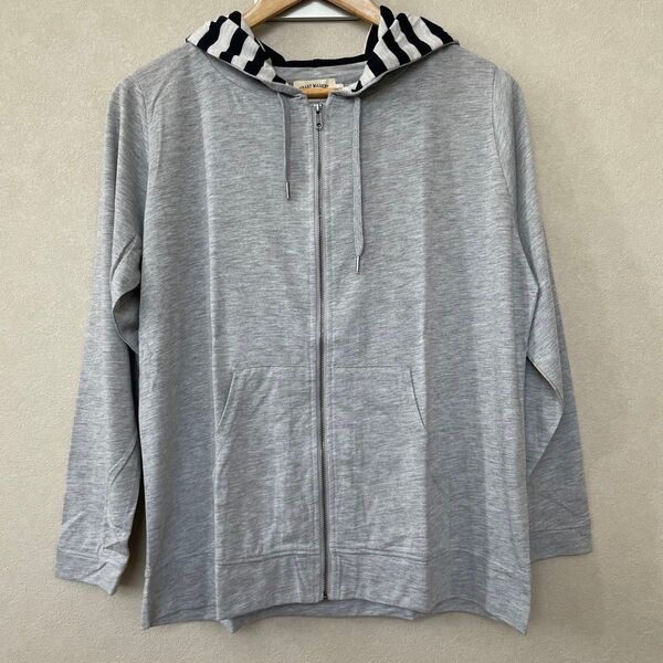 ハートマーケット 日よけに嬉しいZIPパーカーUVcut