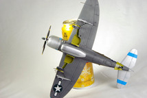 【atsudra工房完成品】1/48 P-47 第381戦闘航空軍 第19戦闘飛行隊_画像6