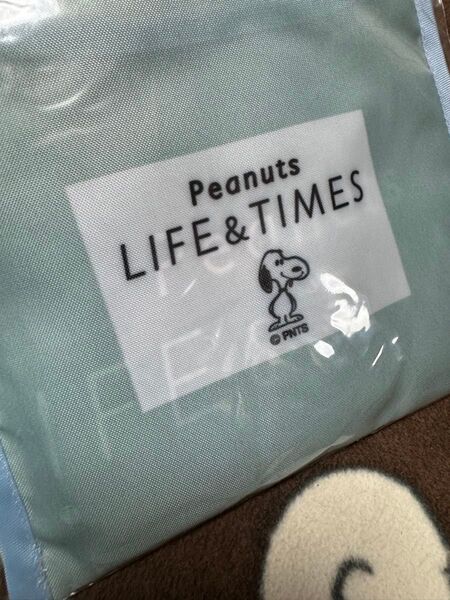 LIFE &TIMES スヌーピー エコバッグ