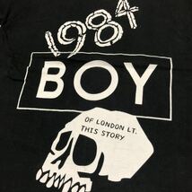 BOY LONDON ボーイロンドン 半袖Tシャツ スカル ブラック_画像4