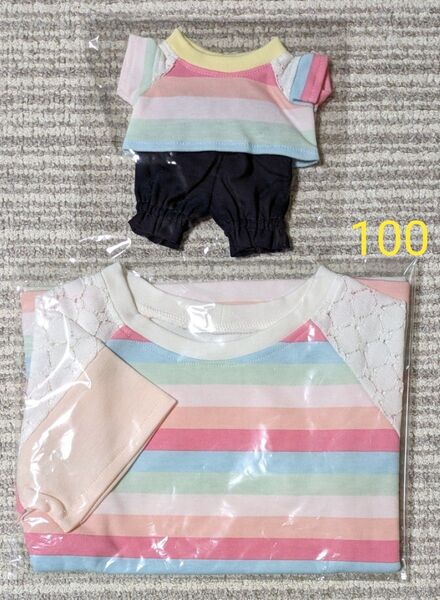 メルちゃん & キッズ おそろいTシャツ 100