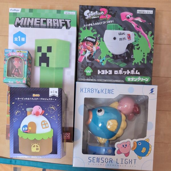 マイクラ、カービィなどゲームのプライズ