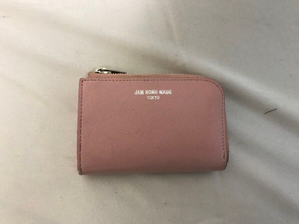 本物ジャムホームメイドJAMHOMEMADE本革レザーL字ファスナーミニコインケースカードケース財布サイフ札入れメンズレディース