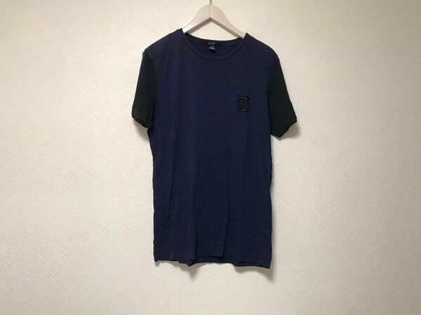 本物スビKSUBIコットン半袖Tシャツメンズサーフアメカジミリタリーストリートスケーターワークビジネススーツモード紺ネイビーS