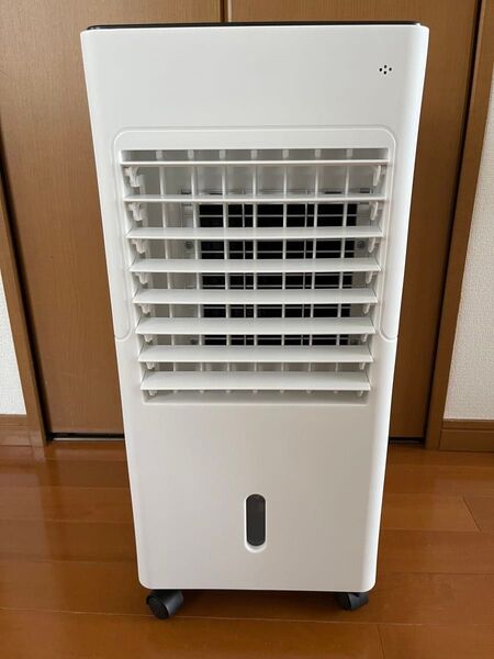 コンパクト冷風扇 リモコン付き ホワイト MAR-124