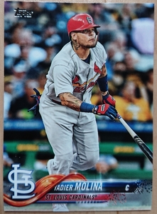 ★YADIER MOLINA TOPPS 2018 #544 MLB メジャーリーグ ヤディア モリーナ CARDINALS セントルイス カージナルス 名手