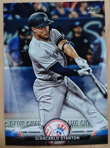 ★インサート GIANCARLO STANTON TOPPS 2018 #S-42 MLB ジャンカルロ スタントン NEW YORK YANKEES ニューヨーク ヤンキース 本塁打王