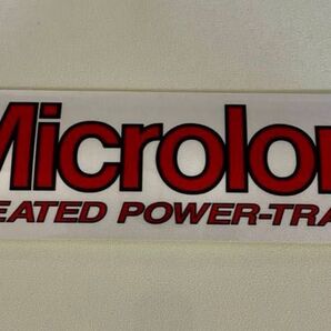 マイクロロン 2種 ステッカー 新品