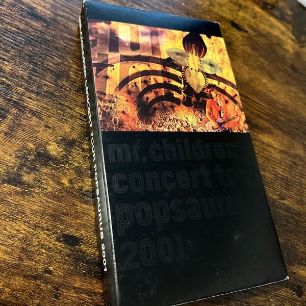 Mr.Children concert tour popsaurus 2001 VHS ビデオテープ