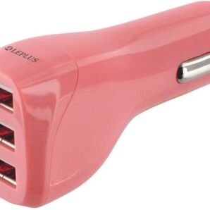 スマートフォン(汎用) DC充電器 USB3ポート充電器 最大出力4.8A