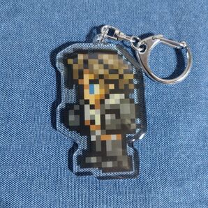 トレーディングアクリルキーホルダー スコール・レオンハート ファイナルファンタジーⅧ スクウェア・エニックス スクエニ ドット絵