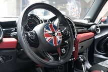 BMW MINI ミニ ホーンパッド カバー R55 R56 R57 R58 R59 R60 R61 ゴールドユニオンジャック ステアリング エンブレム ステッカー_画像5