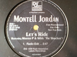 R&B Montell Jordan / Let's Ride 12インチです。