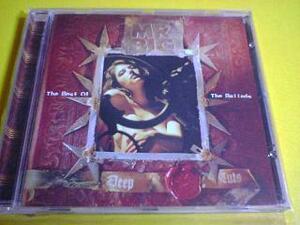  lock CD Mr. Big / Deep Cuts The Best Of The Ballads CD new goods.