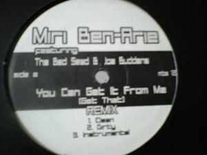 HipHop Miri Ben-Ari / You Can Get It From Me 12インチ新品です。